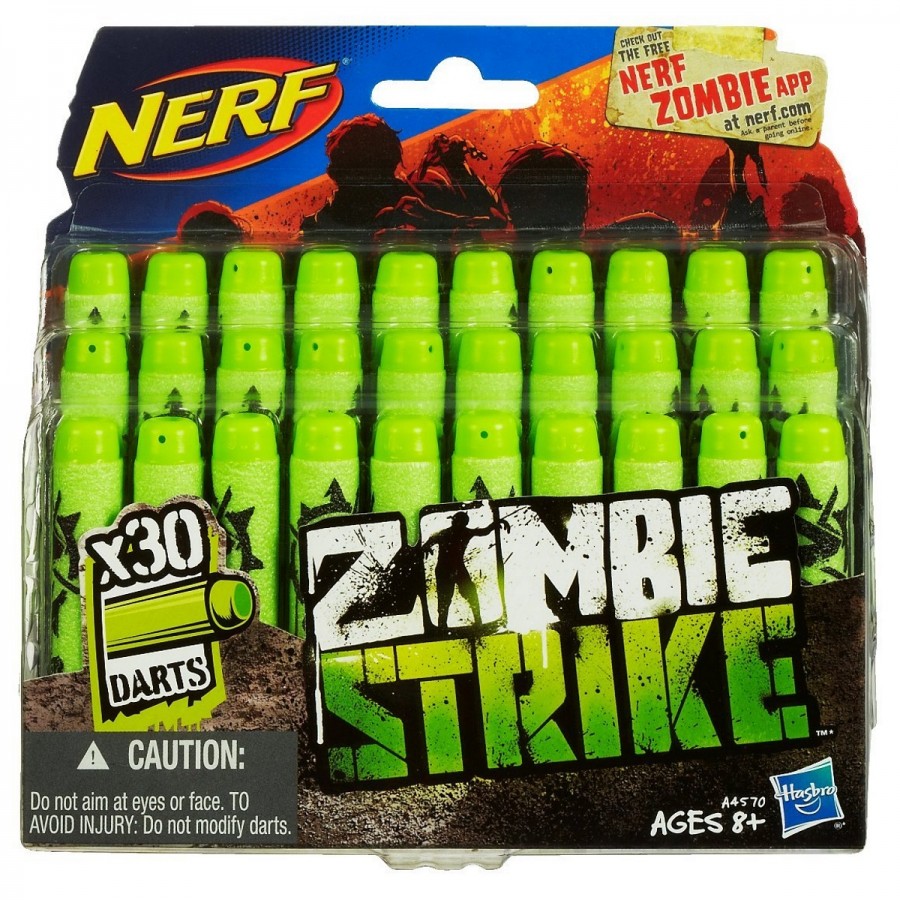 Nerf Zombie Strike Deco Darts 30 Pack