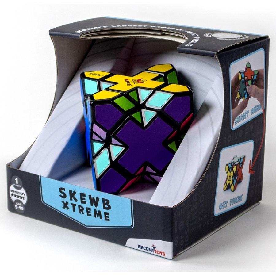 Mefferts Brainteaser Puzzle Skewb Xtreme