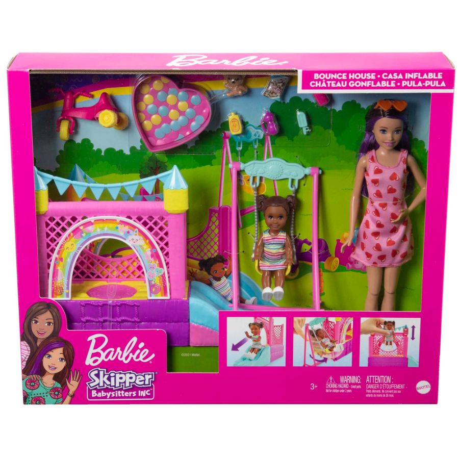 Barbie Babysitter Storytelling Playset