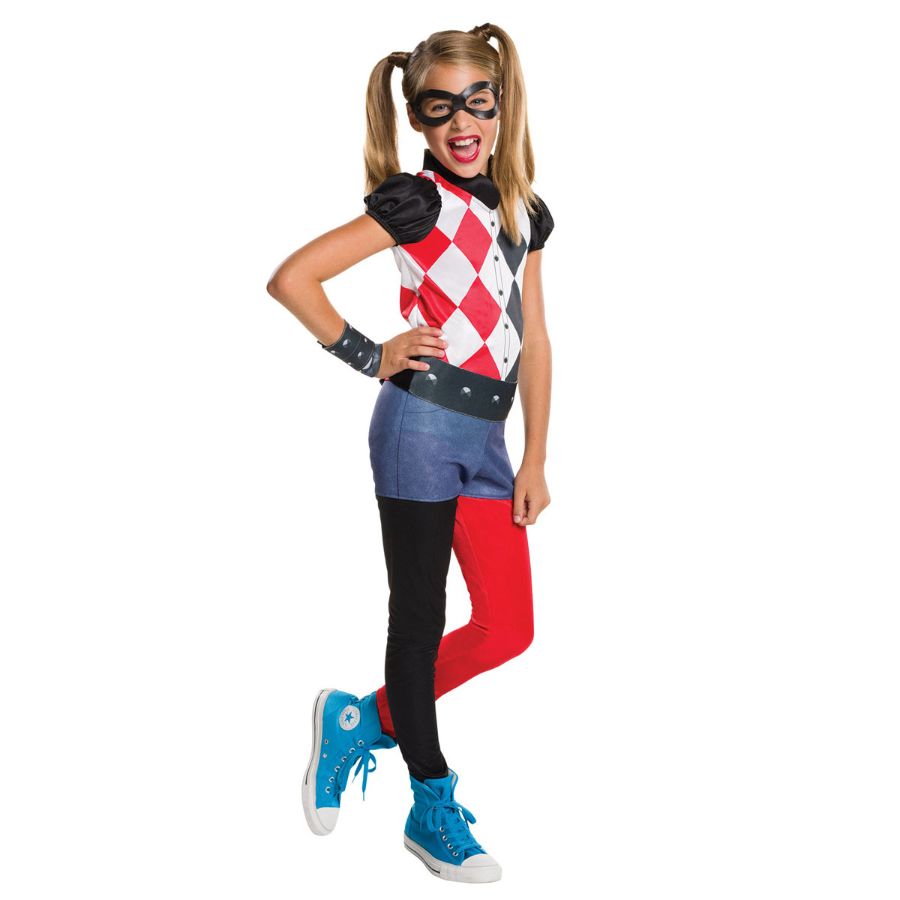 Harley Quinn Classic Kids Dress Up Costume Size 3-5