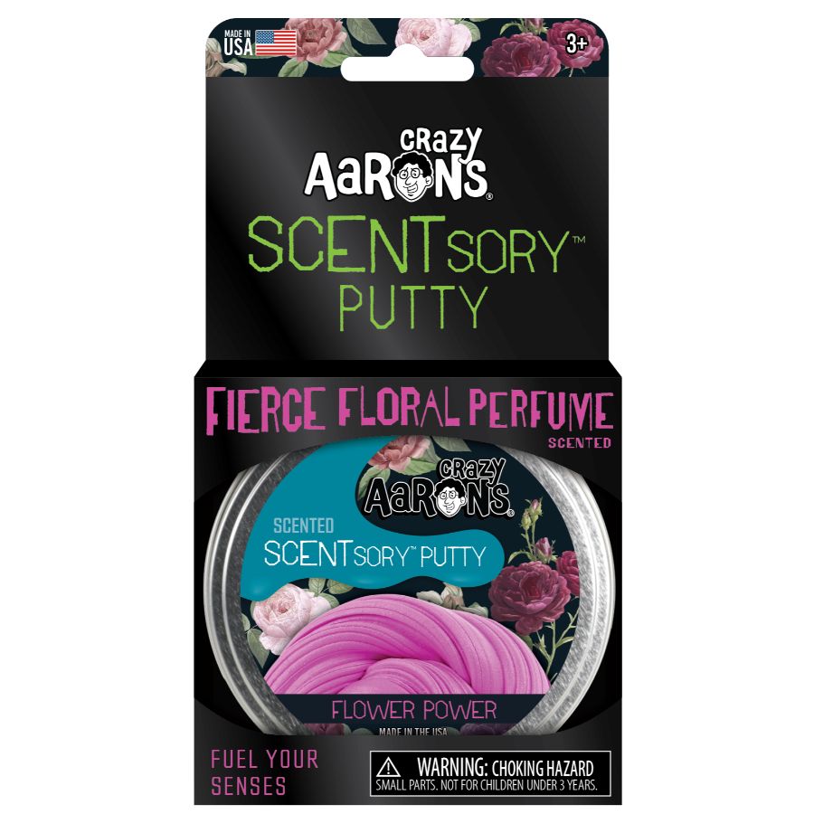 Crazy Aarons Scentsory Putty 7cm Tin Flower Power