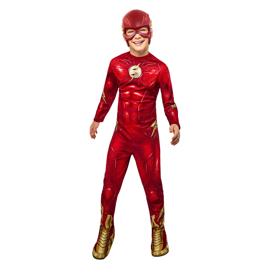 The Flash Kids Dress Up Costume Size 3-5