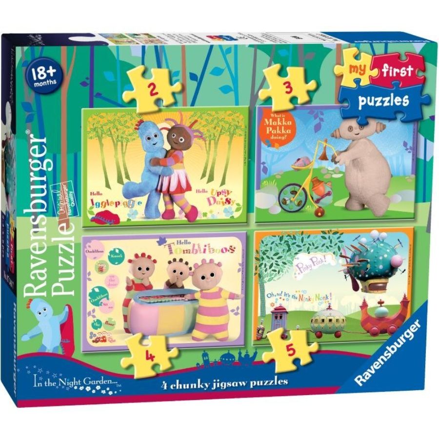 In the Night Garden 4 In 1 Puzzle