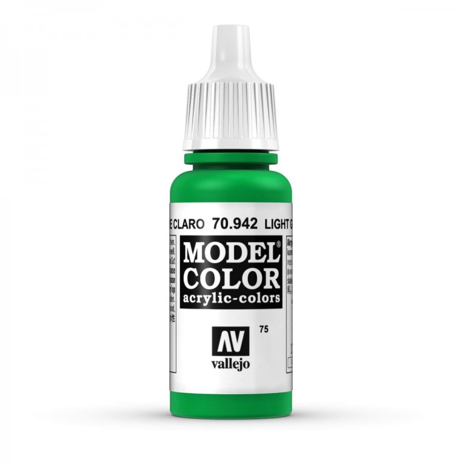 Vallejo Acrylic Paint Model Colour Light Green 17ml
