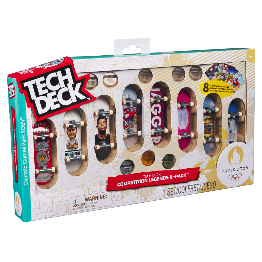 Tech Deck Fingerboard 96mm Olympic 8 Pack