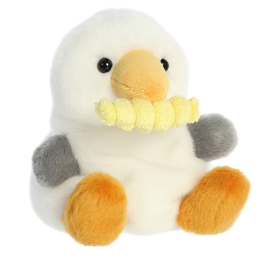 Palm Pals Plush 13cm Seagull With Chip