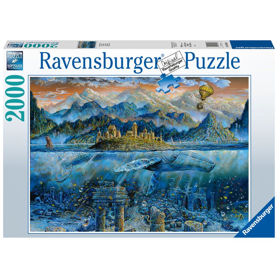Ravensburger Puzzle 2000 Piece Wisdom Whale