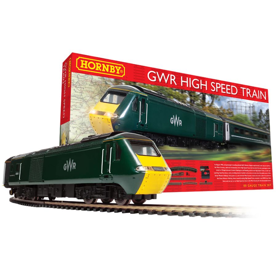 Hornby Rail Trains HO-OO Set High Speed Train