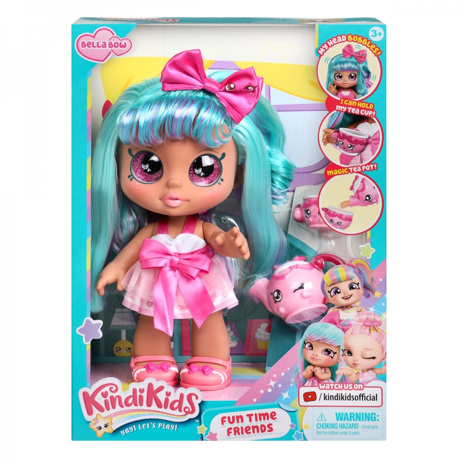 Kindi Kids Series 4 Fun Times Doll Bella Bow