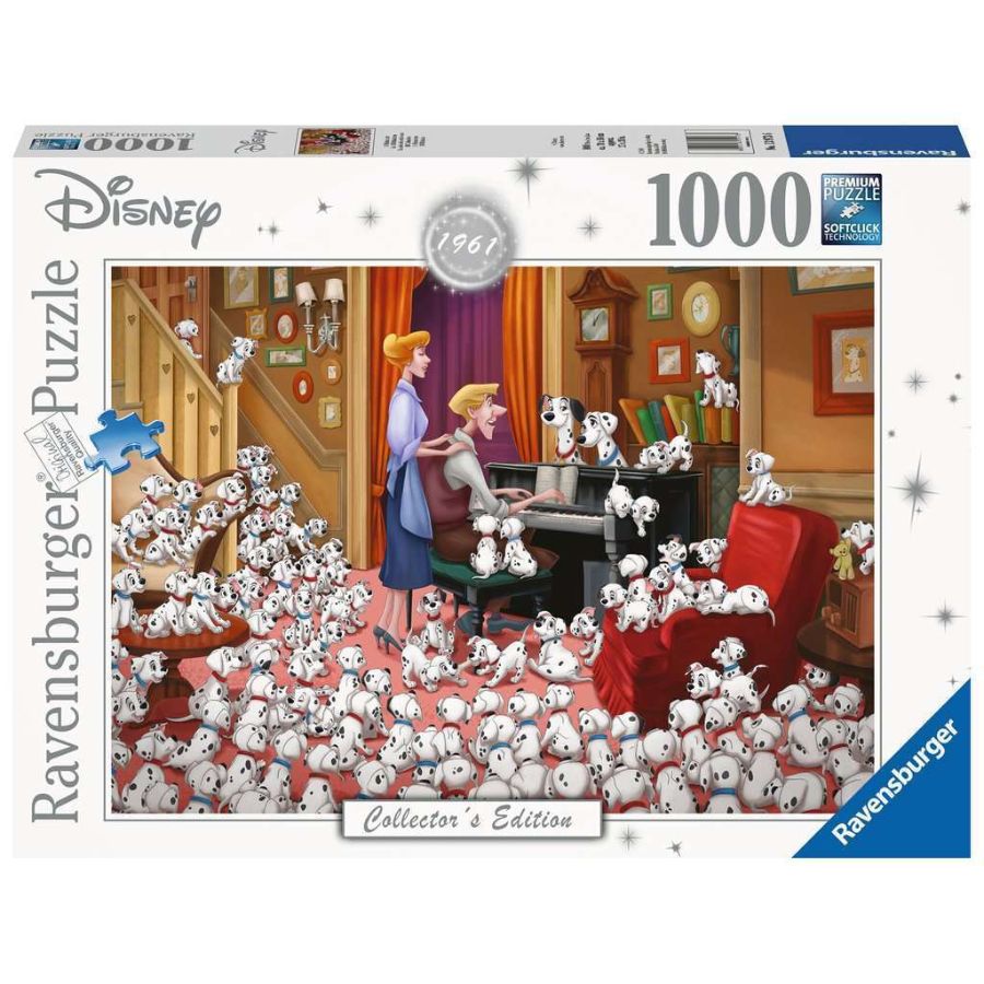 Ravensburger Puzzle Disney 1000 Piece 101 Dalmatians Moments