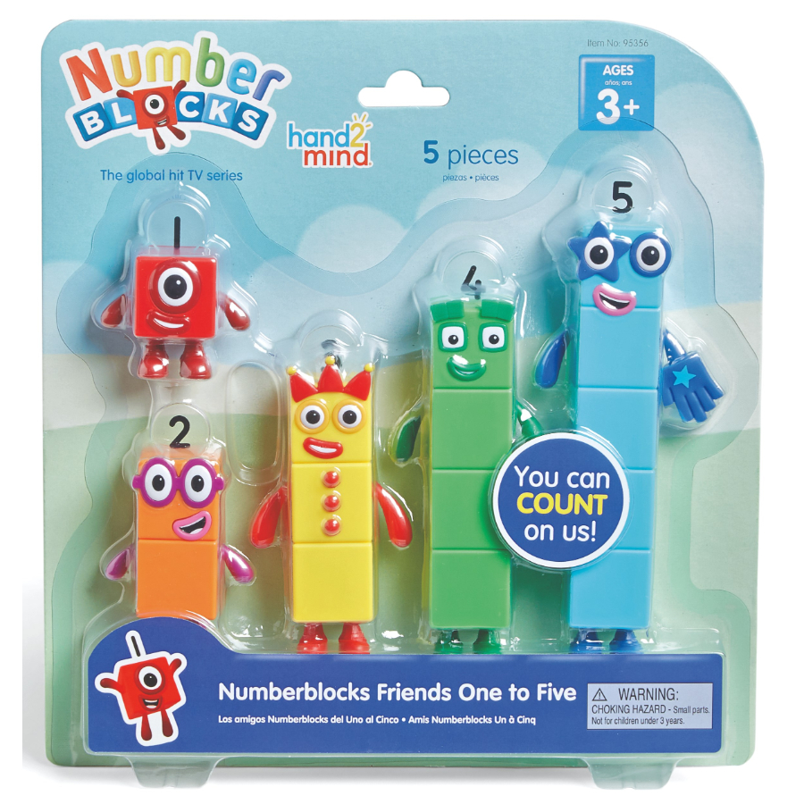 Numberblocks Friends One To Five