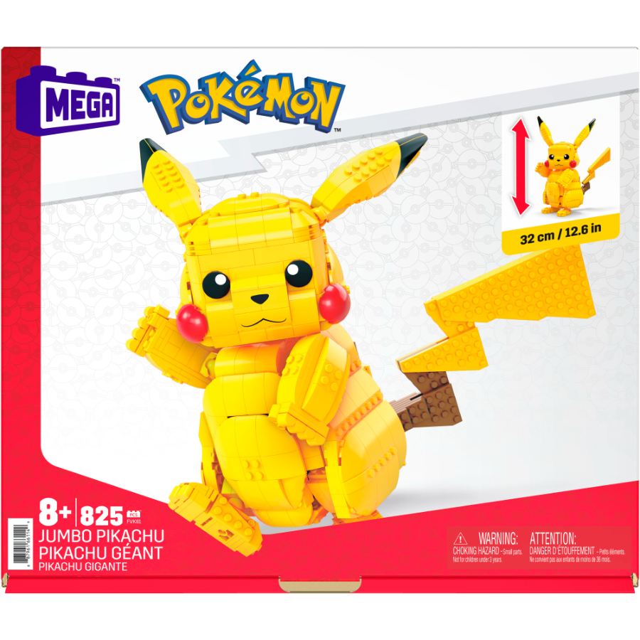 Mega Pokemon Jumbo Pikachu