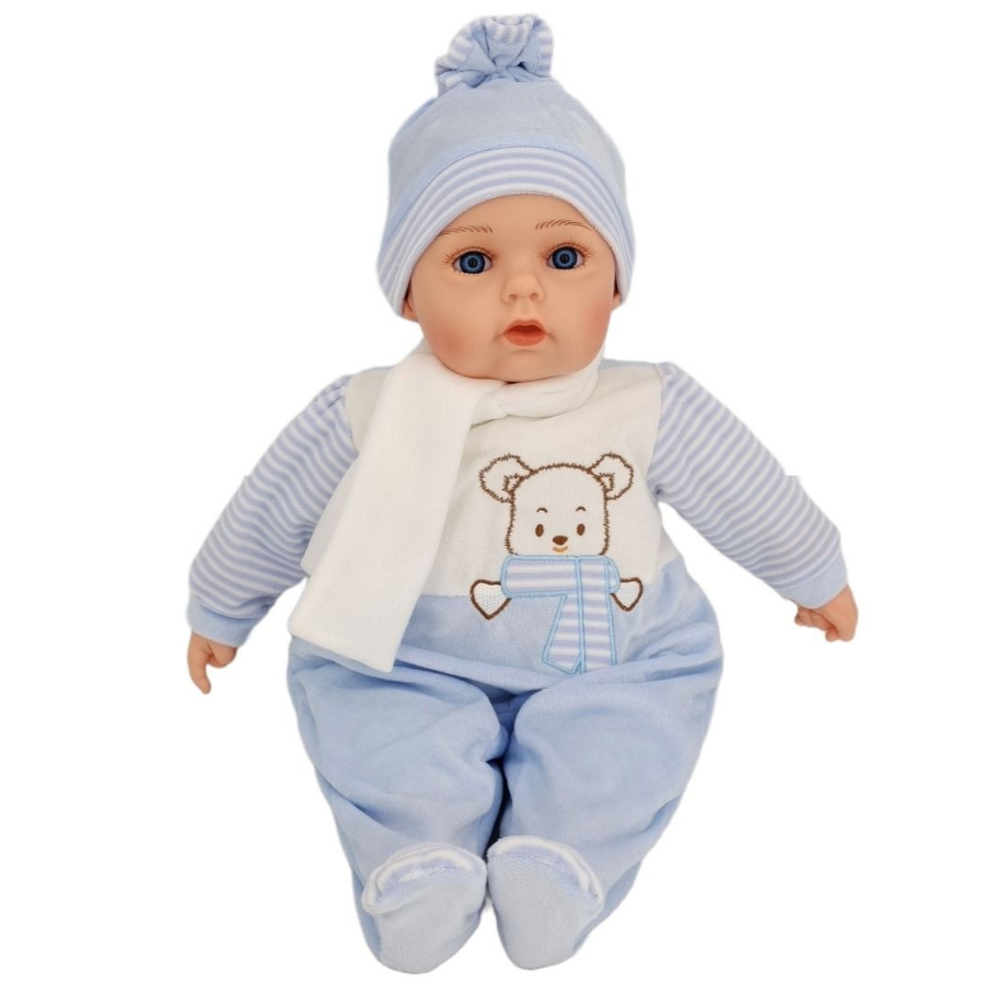 Baby Doll William Pale Blue With Bear | Dolls, Pets, Prams ...