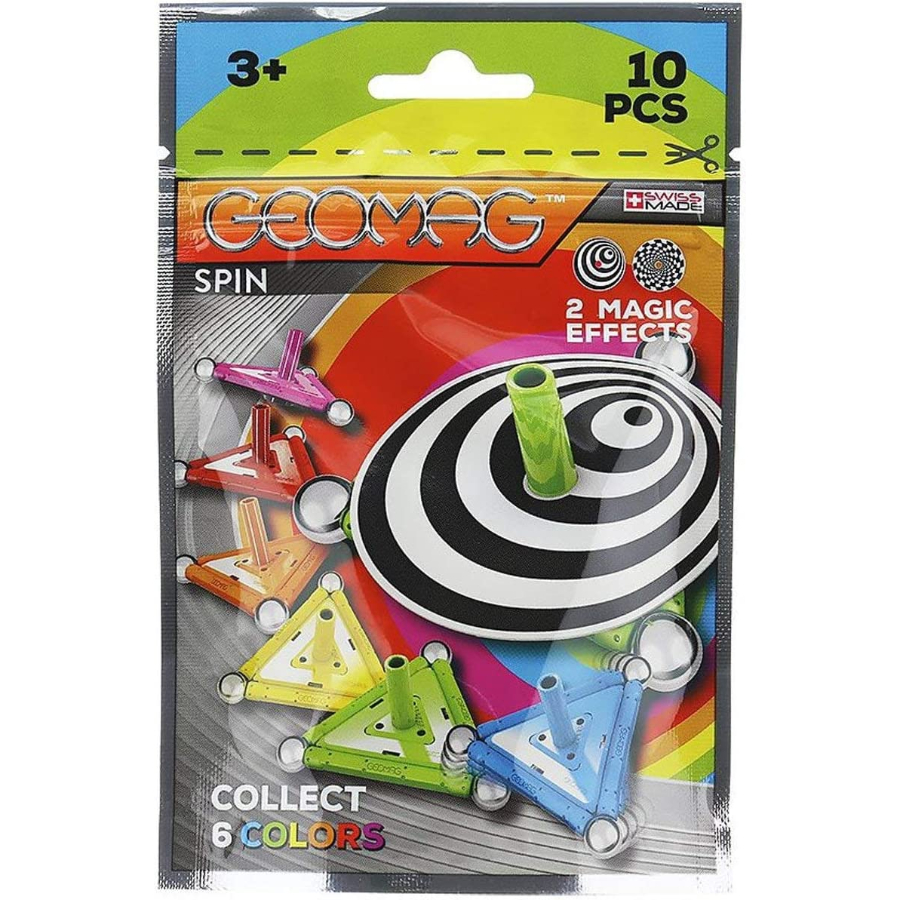 Geomag Spin Magic Color Effect 10 Piece Set