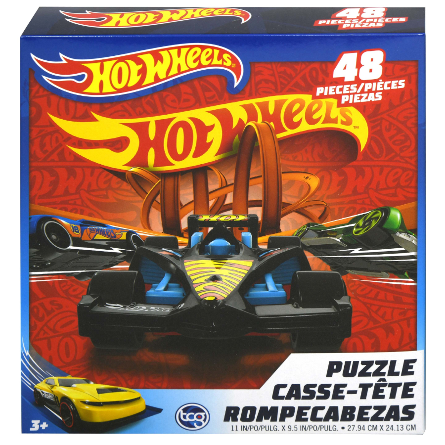 Hot Wheels 24 & 48 Piece Premier Puzzle Assorted