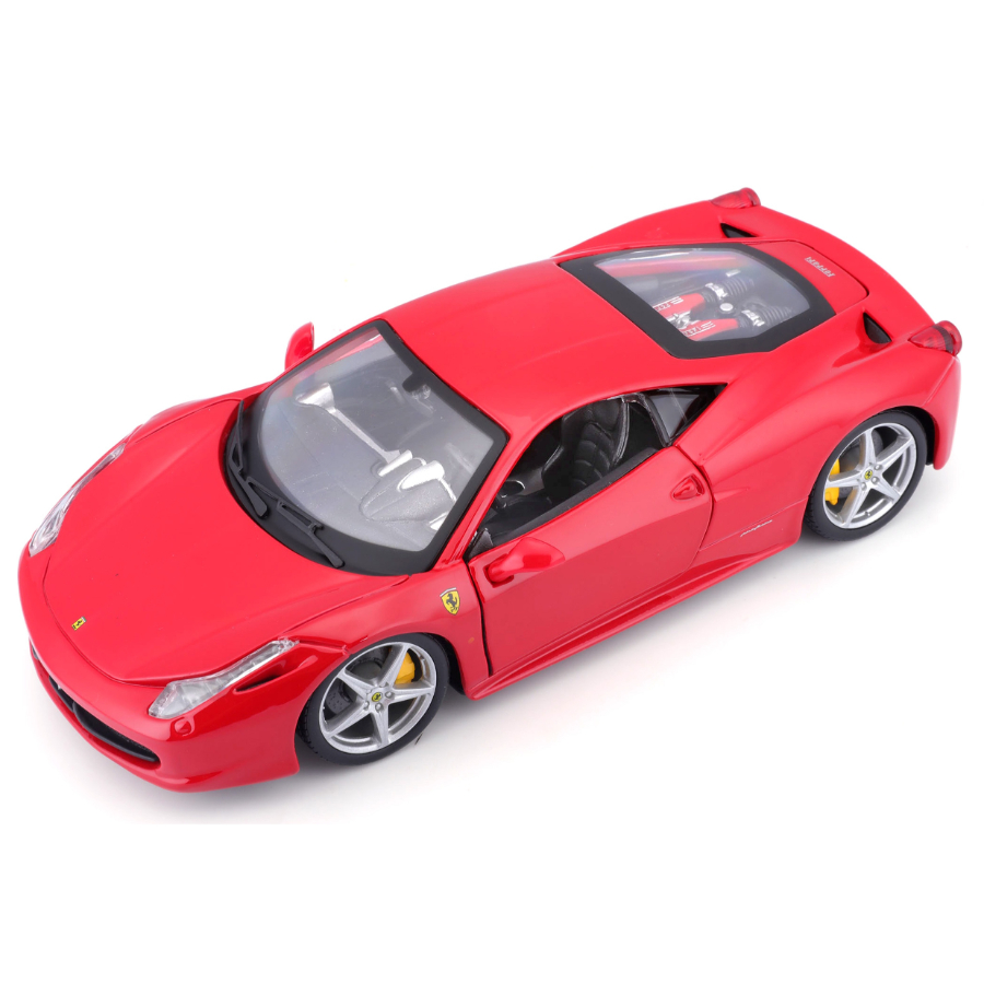 Bburago Diecast 1:24 Ferrari 2010 458 Italia Red