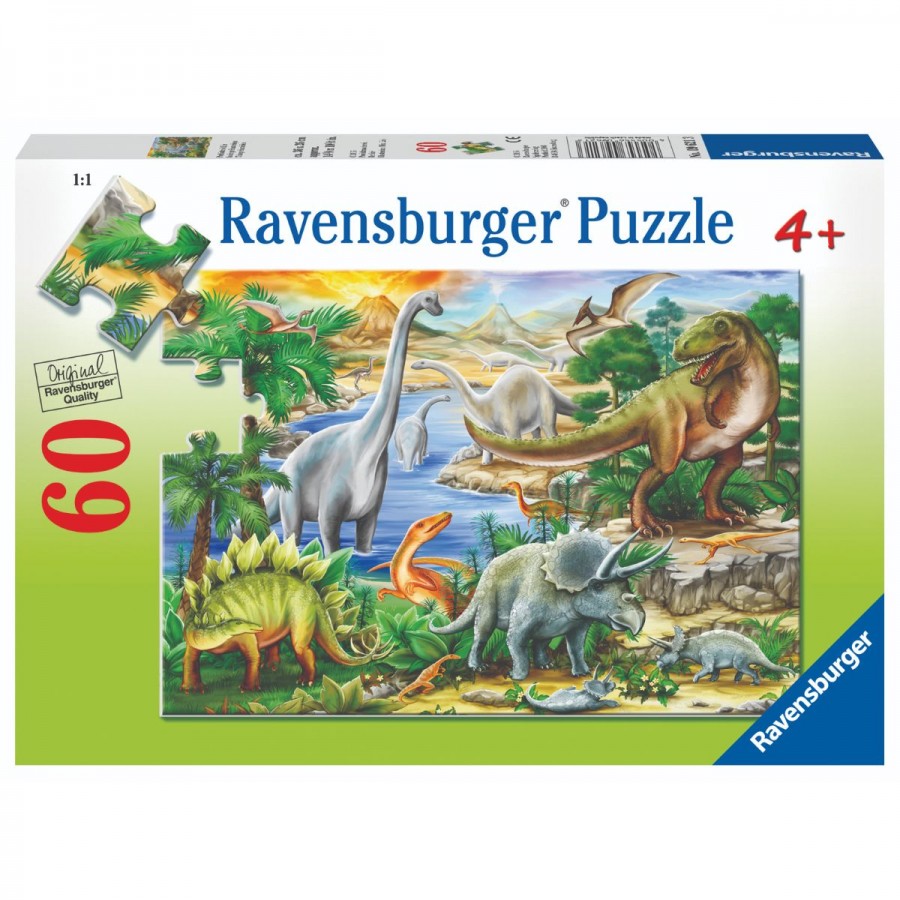 Ravensburger Puzzle 60 Piece Prehistoric Life