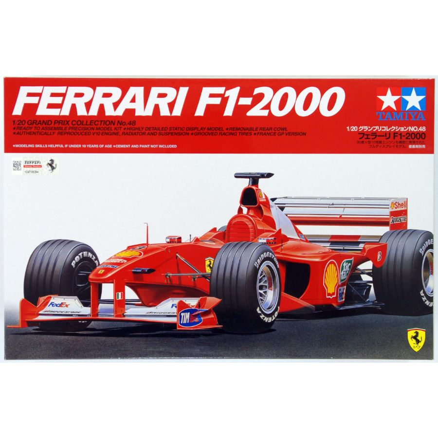 Tamiya Model Kit 1:20 Ferrari F1-2000