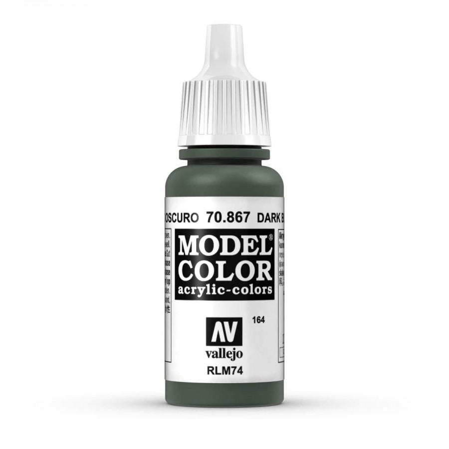 Vallejo Acrylic Paint Model Colour Dark Bluegrey 17ml