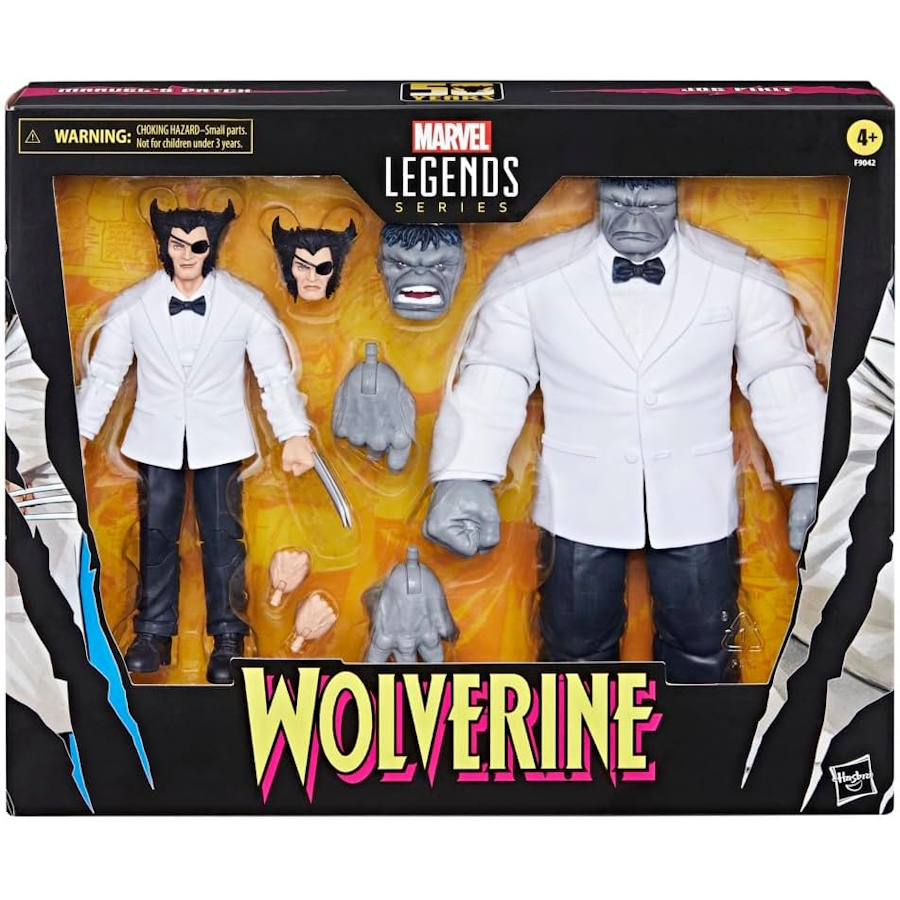 Marvel Legends Wolverine Patch & Hulk 2 Pack