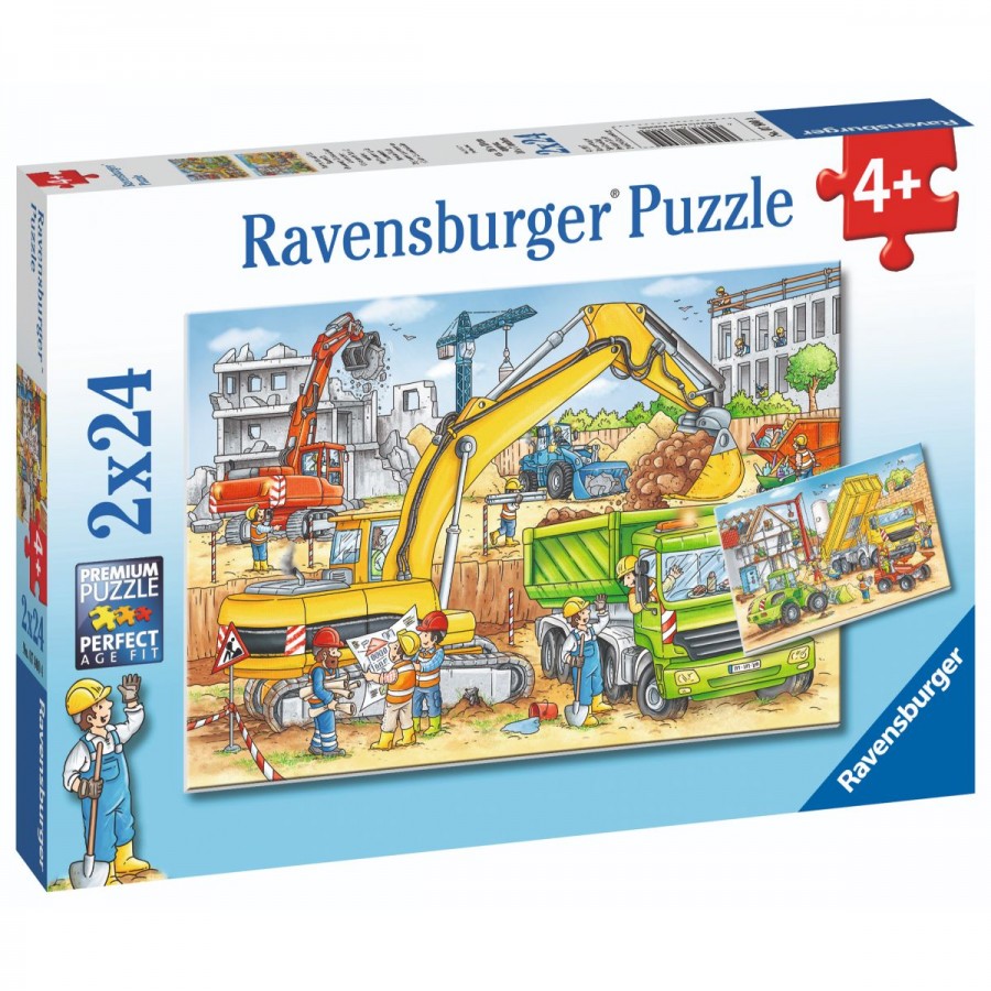 Ravensburger Puzzle 2x24 Piece Hard At Work