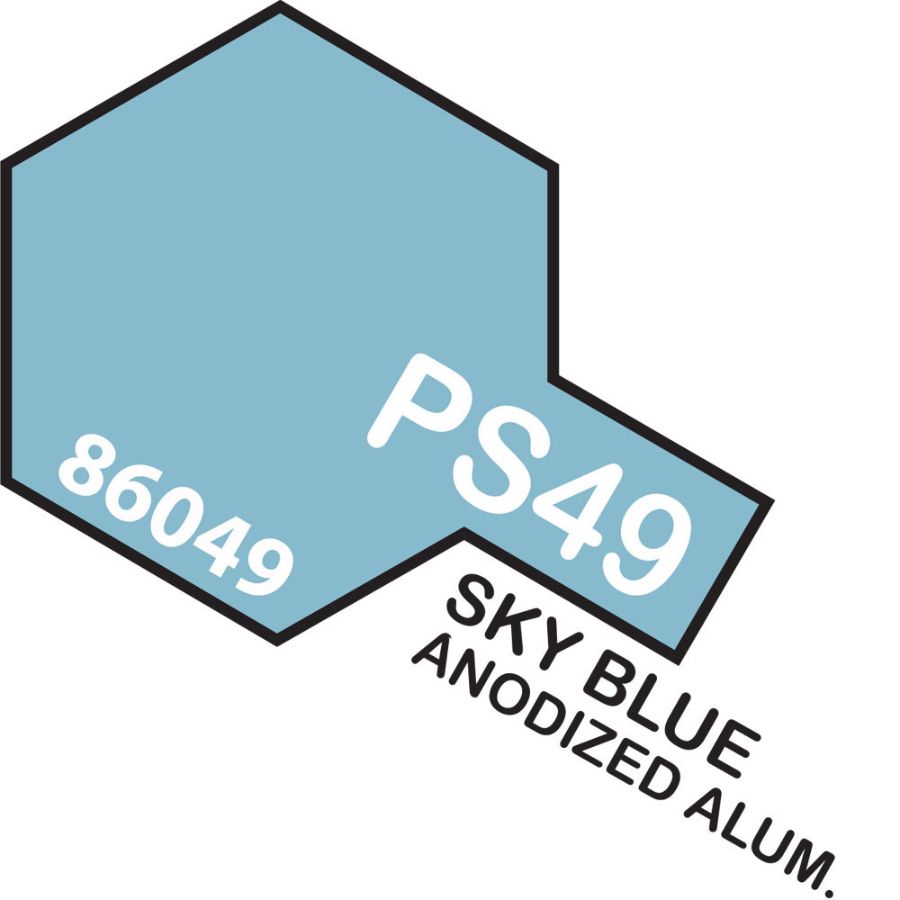 Tamiya Spray Polycarb Paint PS49 Metallic Blue