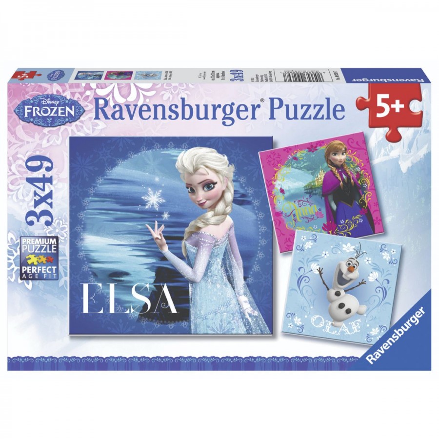 Ravensburger Puzzle Disney 3x49 Piece Disney Frozen Elsa