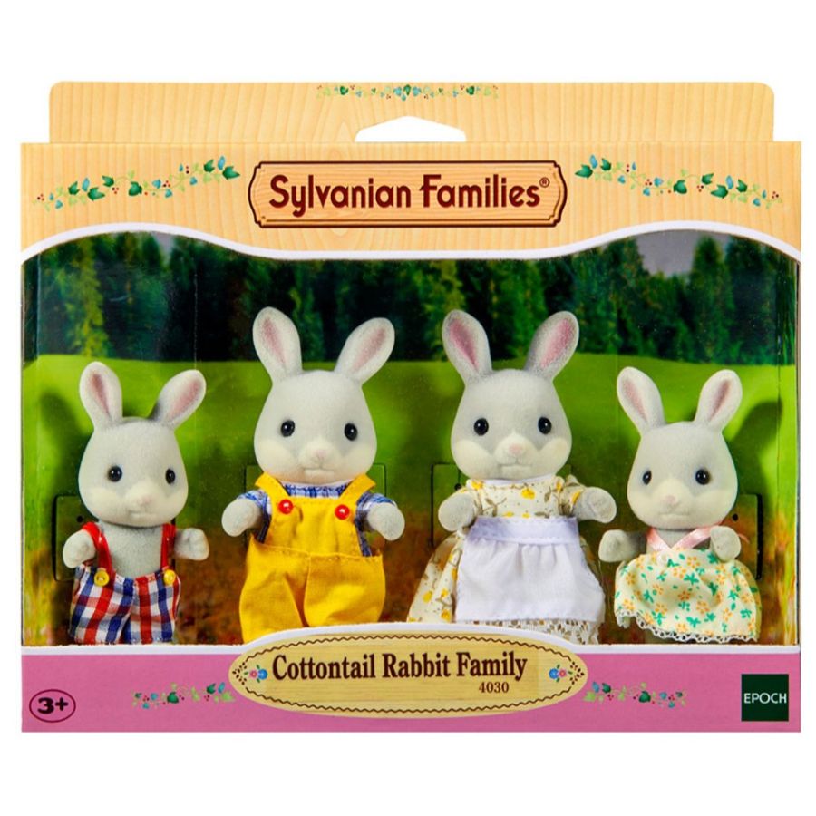 Sylvanian Families Cottontail Rabbit Family