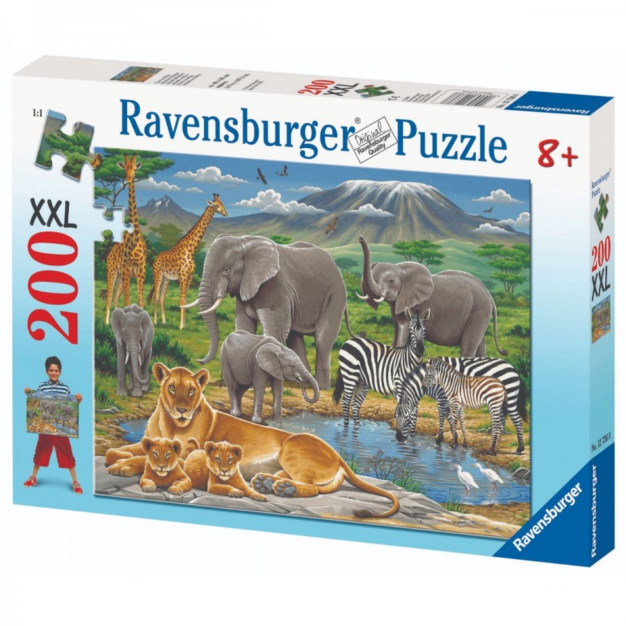 Ravensburger Puzzle 200 Piece Animals In Africa