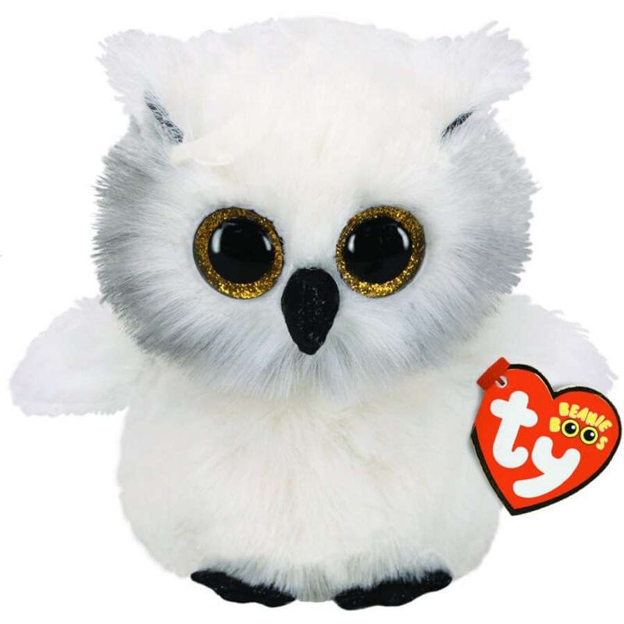 Beanie Boos Regular Plush Austin White Owl