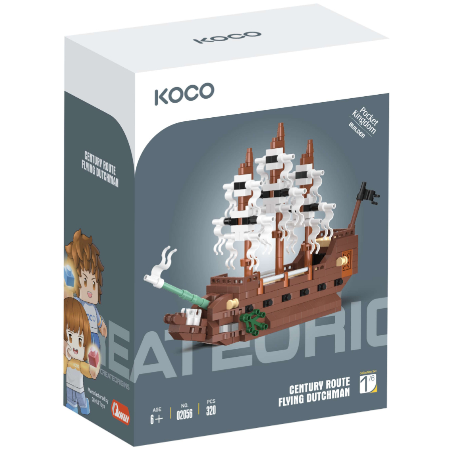 Koko Building Blocks Ships The Flying Dutchman 320 Pieces
