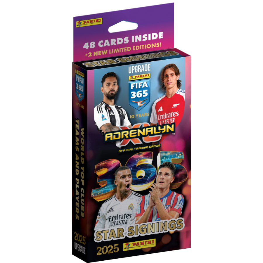 Panini Adrenalyn XL 2025 FIFA 365 Trading Cards Star Signing Blister Pack