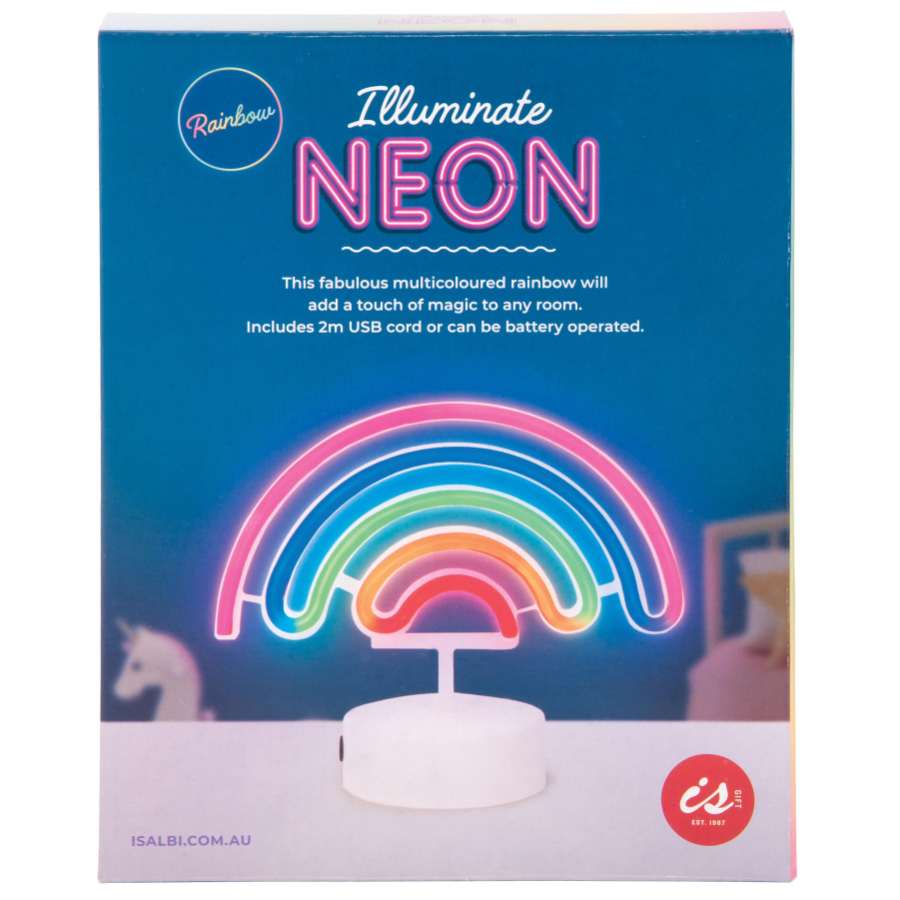 Illuminate Neon Dreams LED Rainbow Light