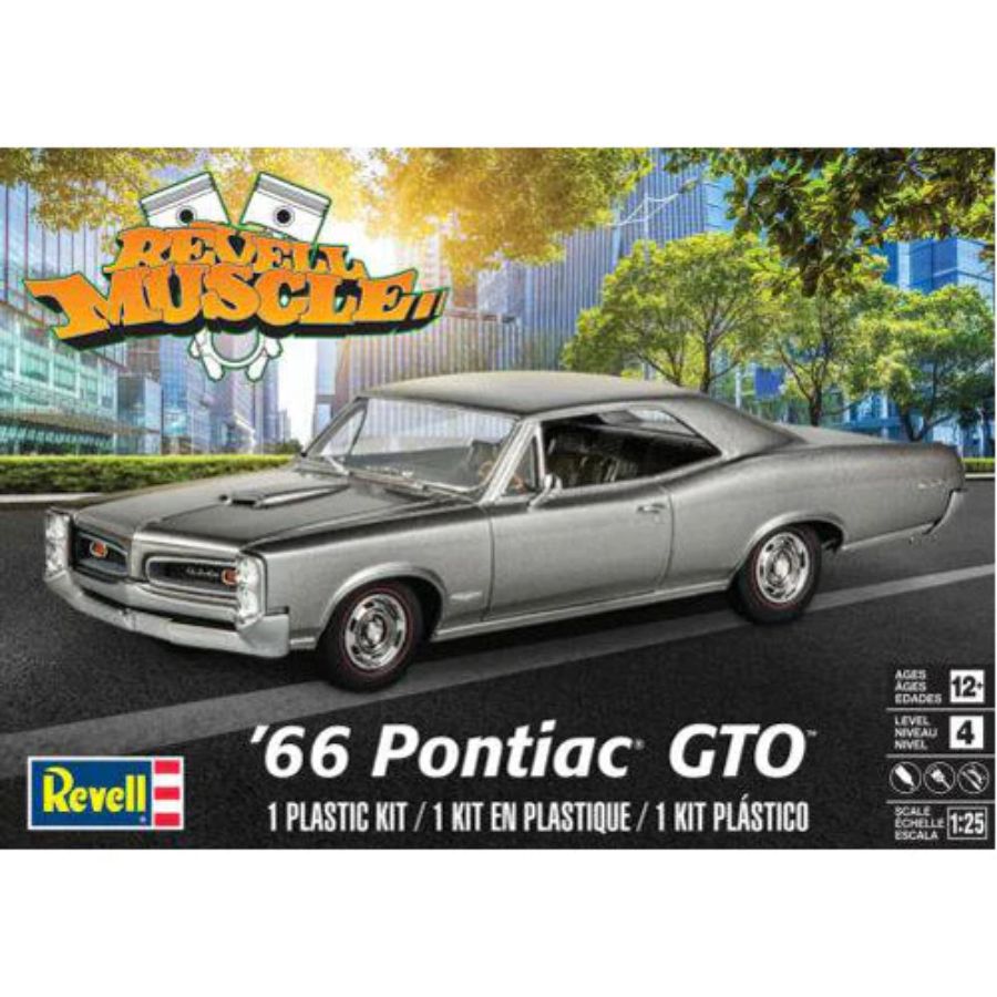 Revell Model Kit 1:24 66 Pontiac GTO