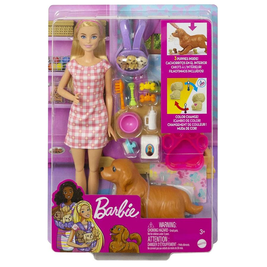 Barbie Family Doll & Pets Assorted