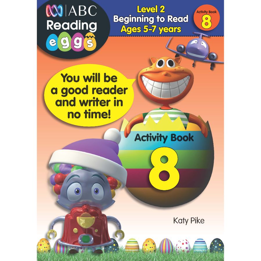 ABC Reading Eggs Level 2 Beginning To Read Activity Book 8 Ages 5–7