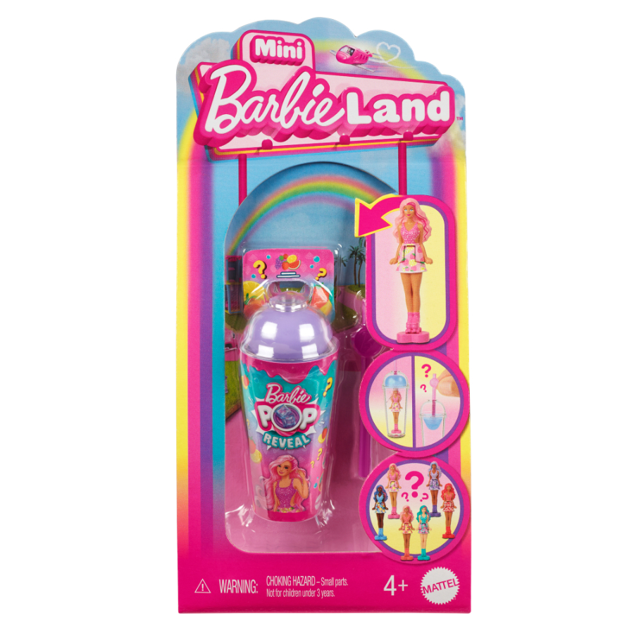 Barbie Mini Barbieland Doll Pop Reveal Assorted