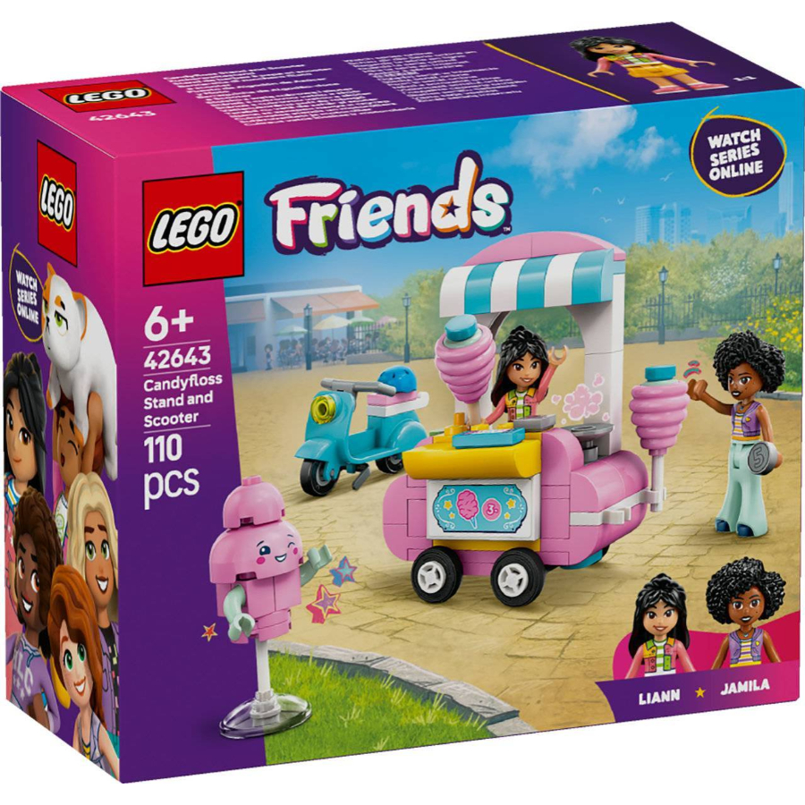 LEGO Friends Cotton Candy Stand & Scooter