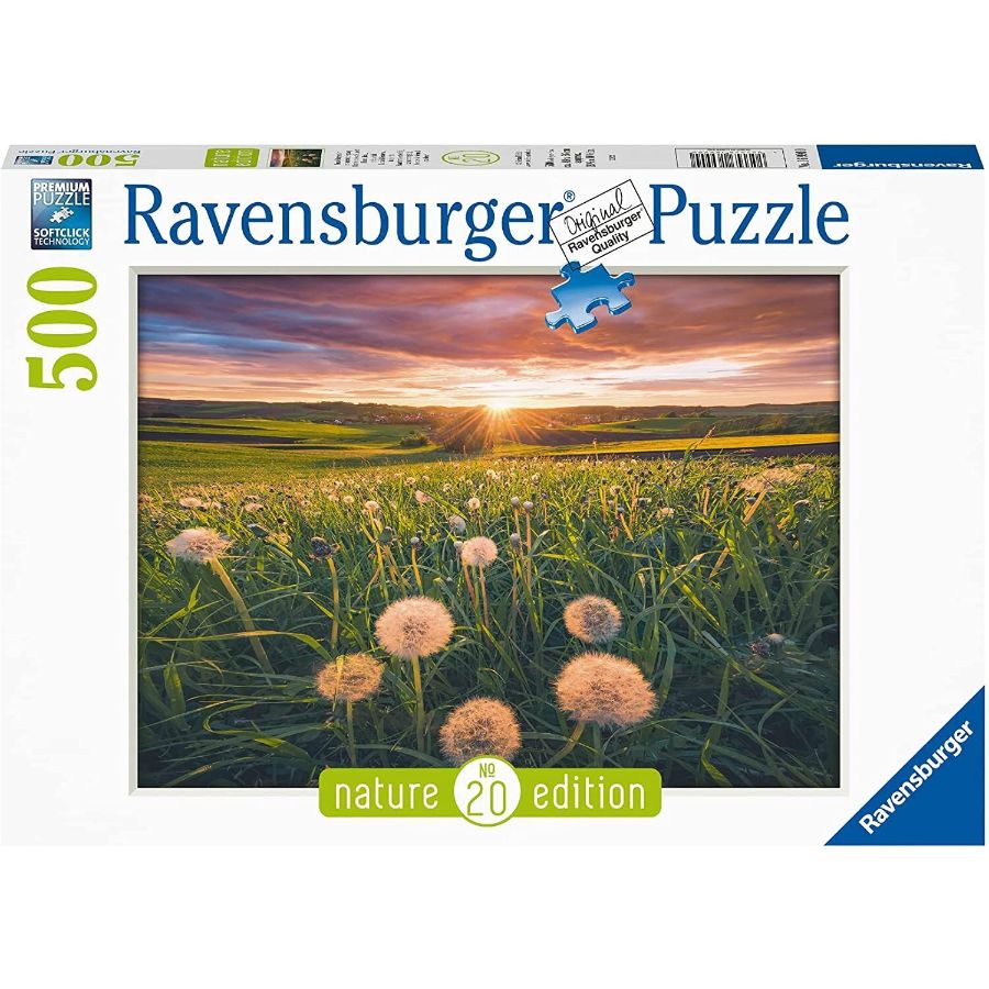 Ravensburger Puzzle 500 Piece Dandelions At Sunset
