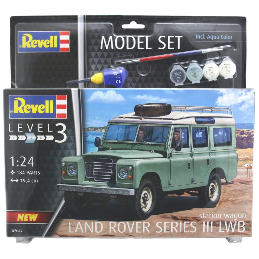 Revell Model Kit Gift Set 1:24 Land Rover Series III