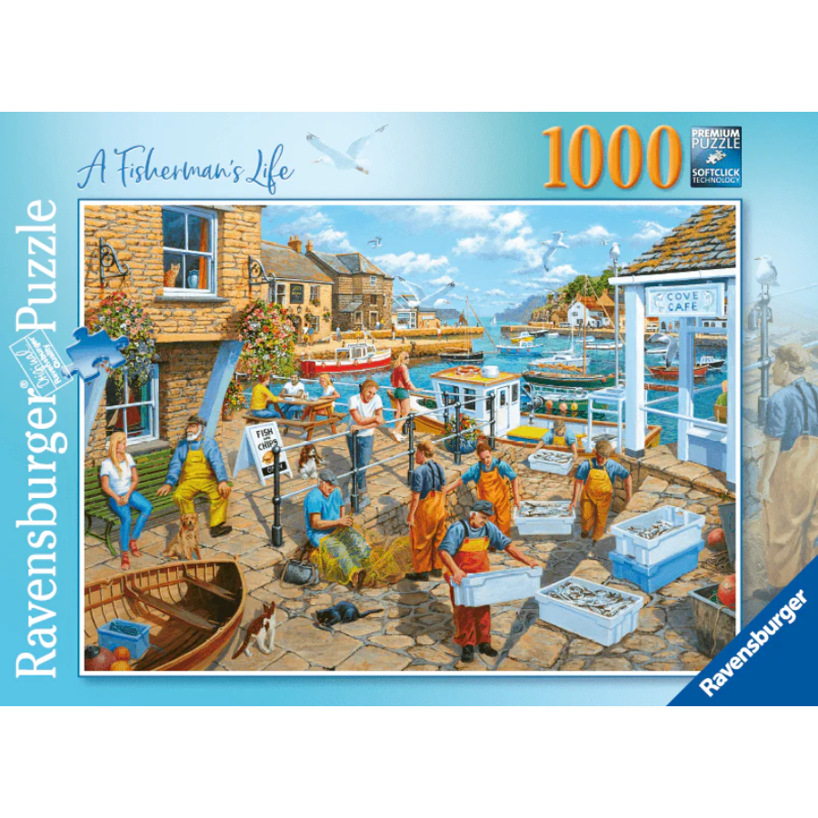 Ravensburger Puzzle 1000 Piece Fishermans Life SF