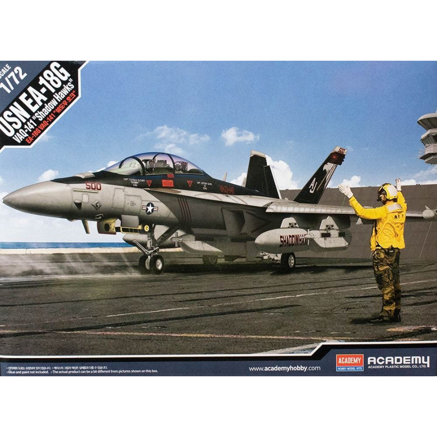 Academy Model Kit 1:72 EA-18G VAQ-141 Shadowhawks Aus Decals