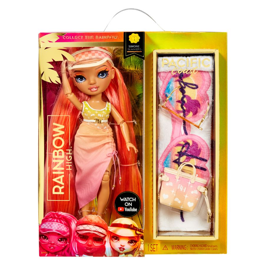 Rainbow High Pacific Coast Fashion Dolls Collection 2 Assorted