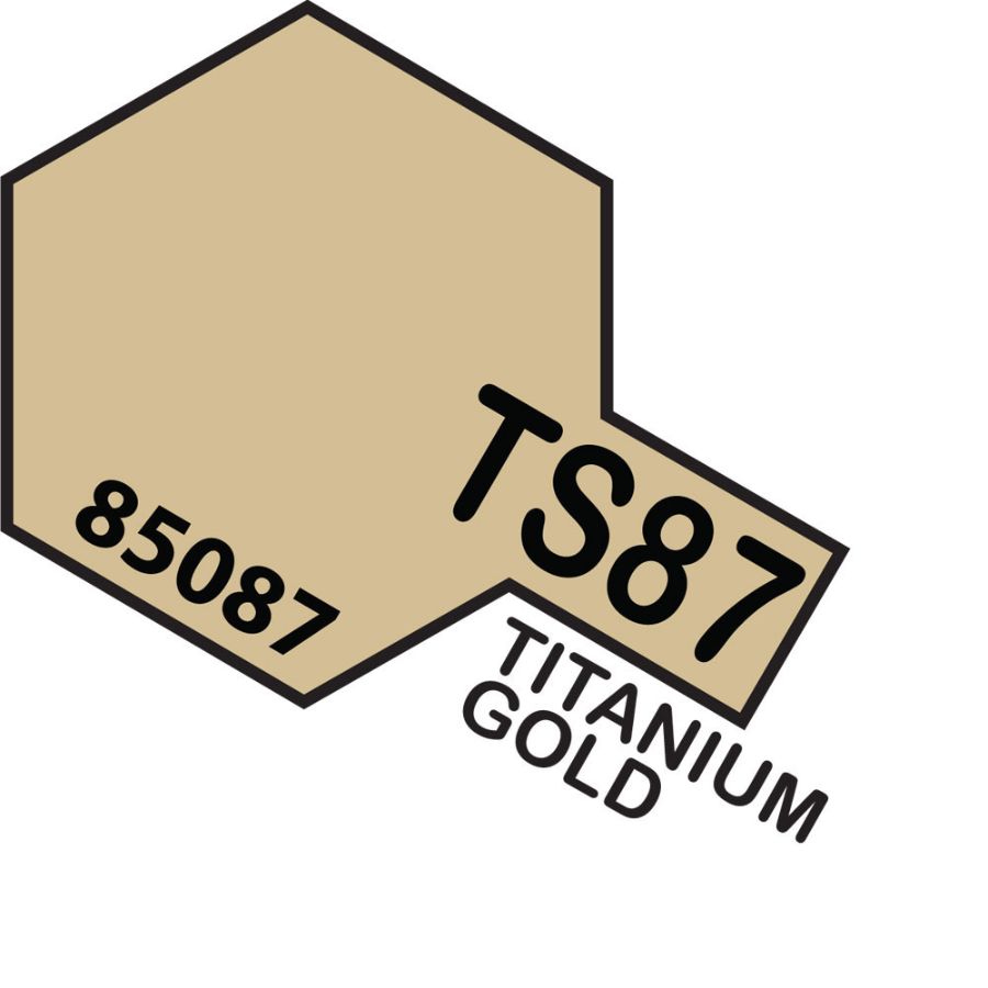Tamiya Spray Paint TS87 Titanium Gold
