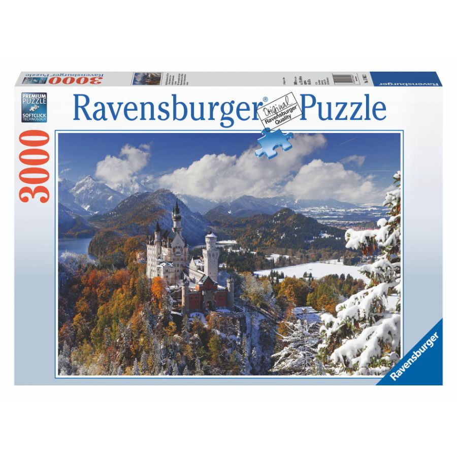 Ravensburger Puzzle 3000 Piece Neuschwanstein Winter