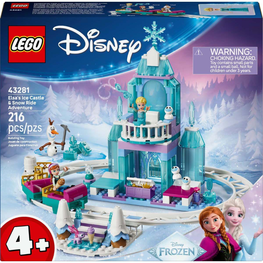 LEGO Disney Princess Elsas Ice Castle & Snow Ride Adventure