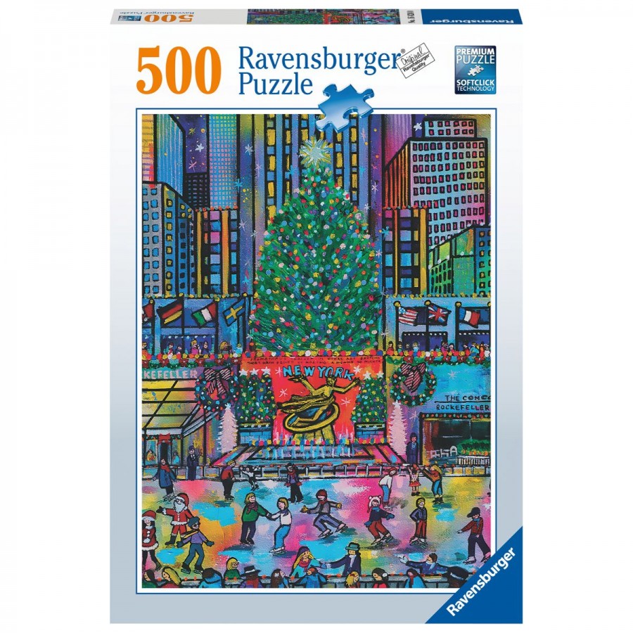 Ravensburger Puzzle 500 Piece Rockefeller Christmas