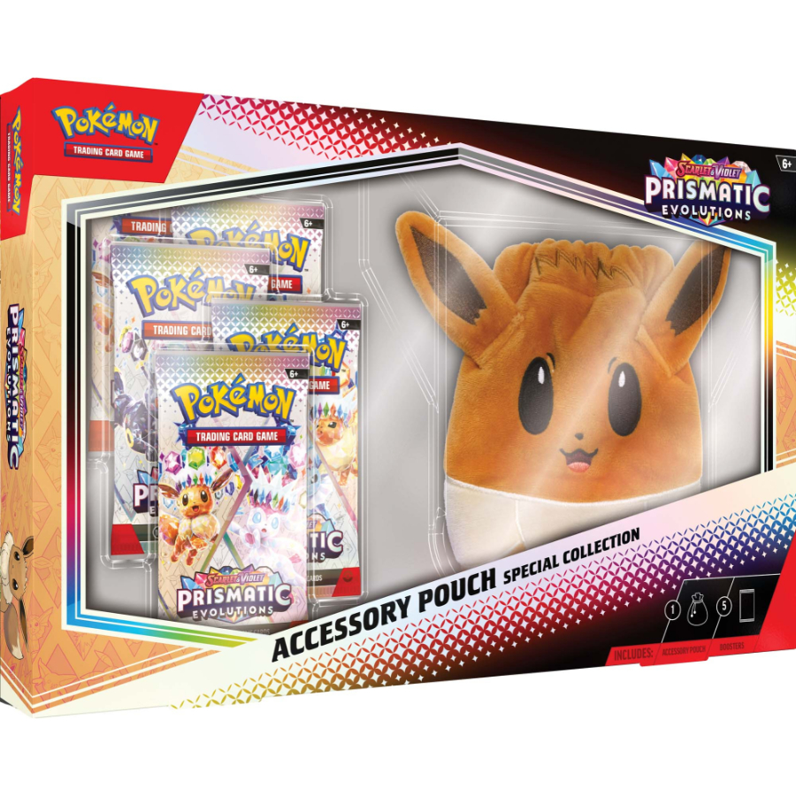 Pokemon TCG Scarlet & Violet Prismatic Evolutions Accessory Pouch