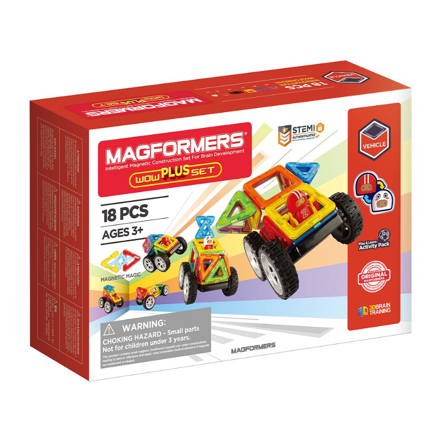Magformers Wow Plus 18 Piece