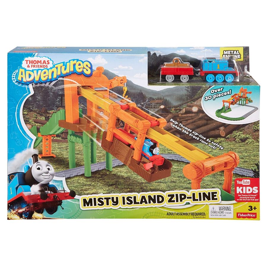 Thomas & Friends Adventures Misty Island Zip Line Set